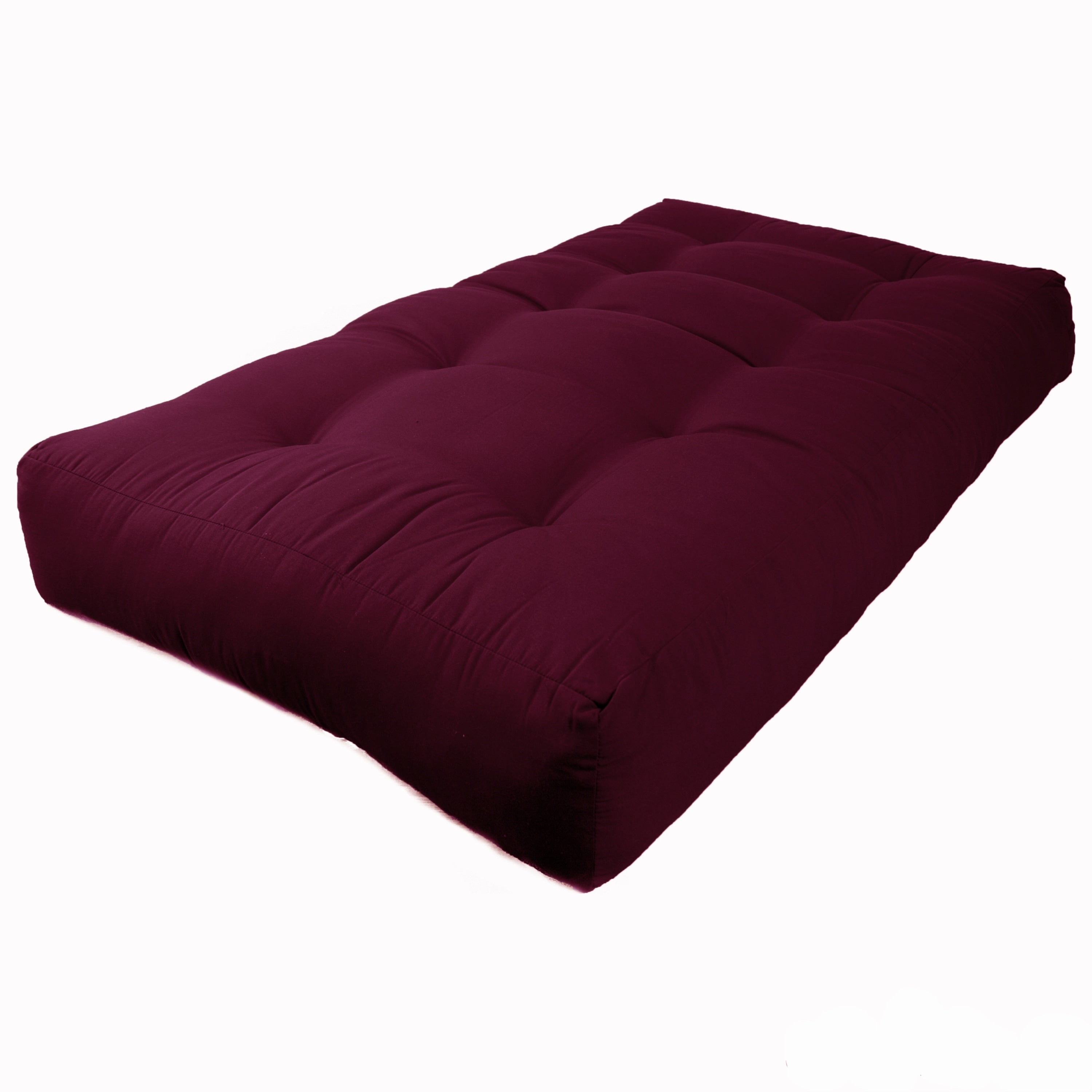 Matelas futon en sergé de 25 cm d'épaisseur (simple, double ou queen)