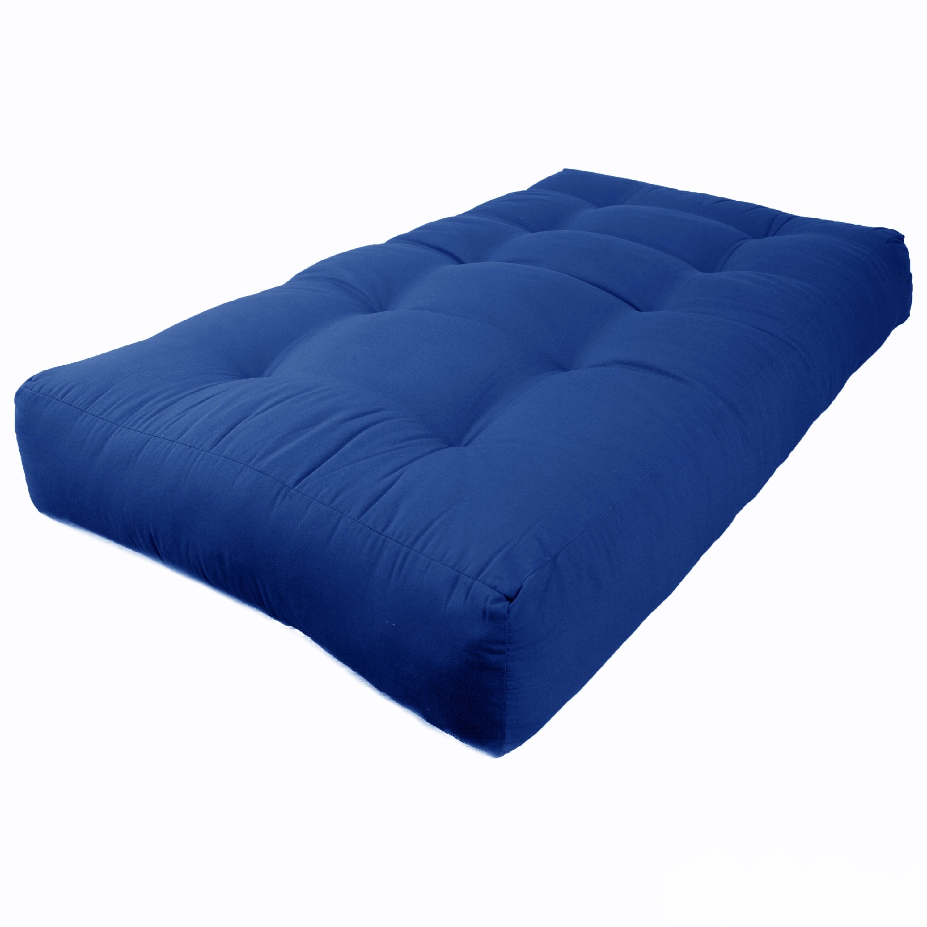 Matelas futon en sergé de 25 cm d'épaisseur (simple, double ou queen)