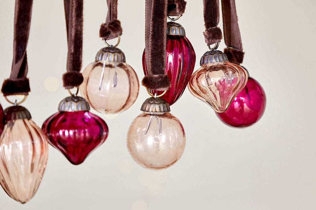 Pot à breloques Adisa - Rubis et cuivre (Lot de 16)