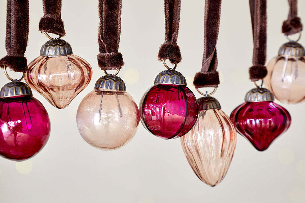 Pot à breloques Adisa - Rubis et cuivre (Lot de 16)