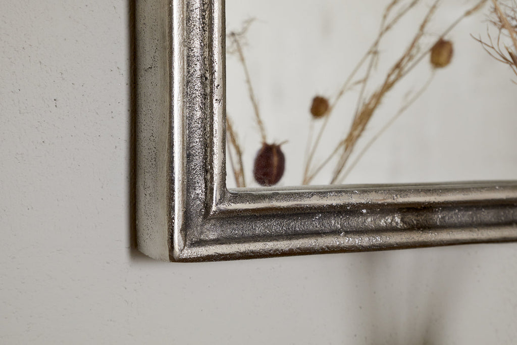 Miroir mural Almora - Nickel antique