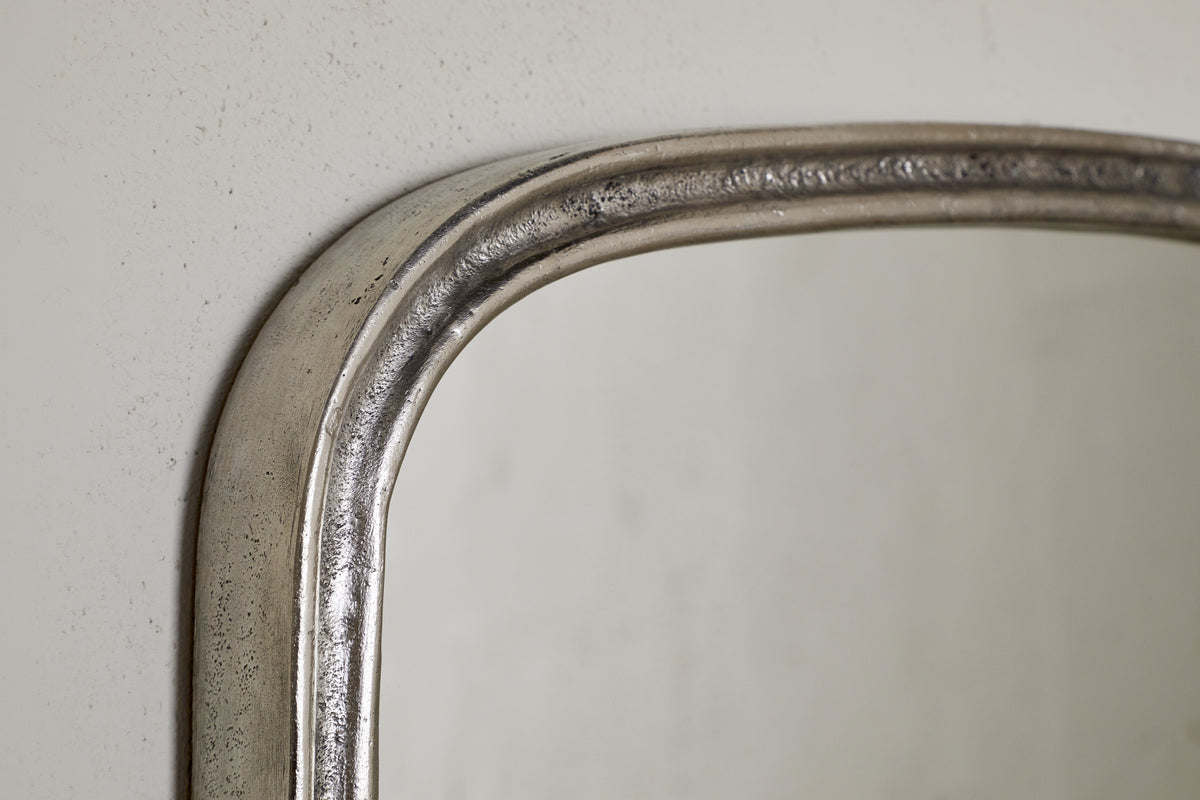 Miroir mural Almora - Nickel antique