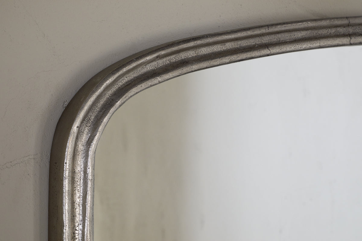 Miroir mural Almora - Nickel antique