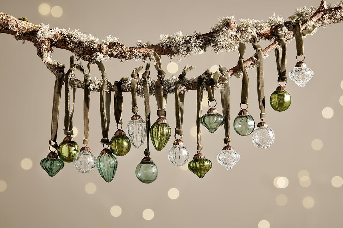 Pot à boules Adisa - Vert et transparent assortis (Lot de 16)