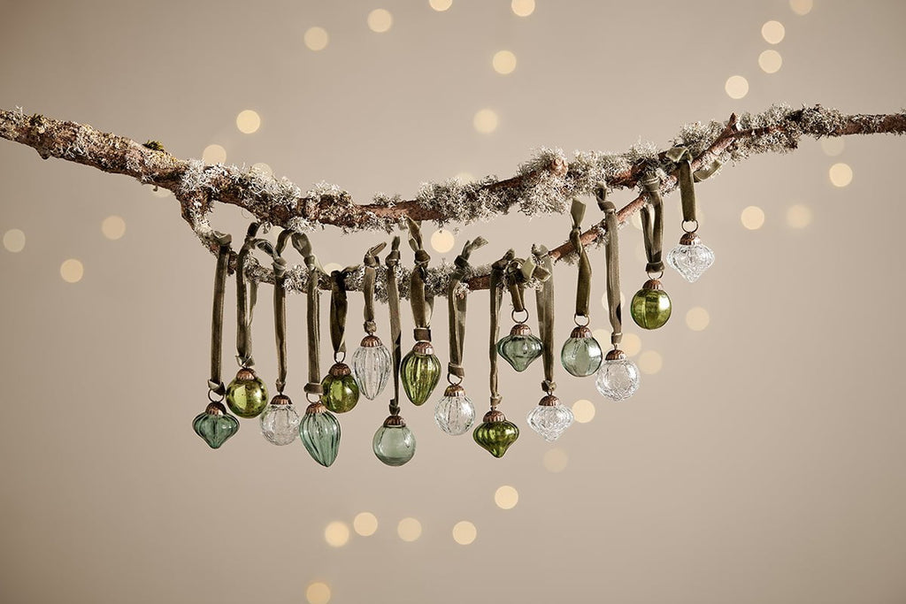 Pot à boules Adisa - Vert et transparent assortis (Lot de 16)