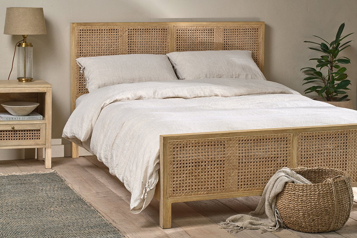 Paire de taies d'oreiller Adya Linen Housewife - Naturel