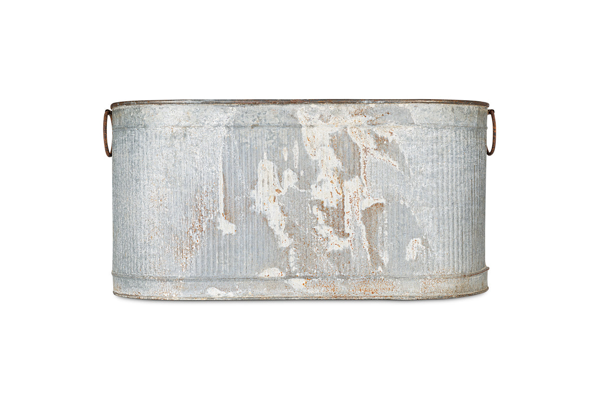 Jardinière Akasa Trough - Zinc