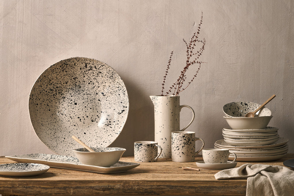 Tasse et soucoupe Ama - Éclaboussures