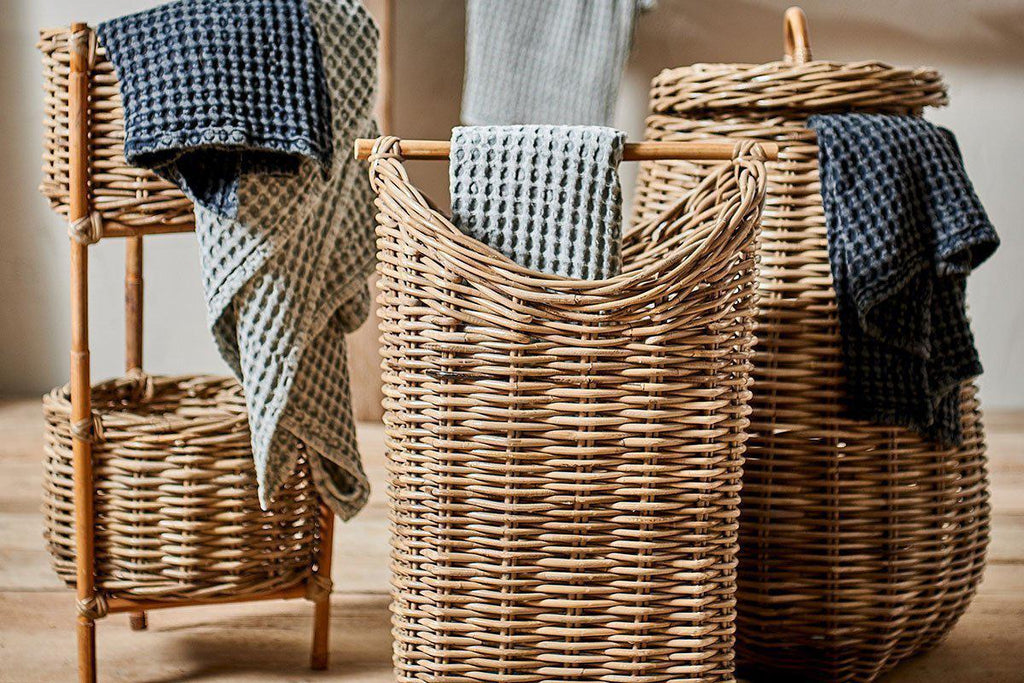 Panier à linge en rotin Amandi