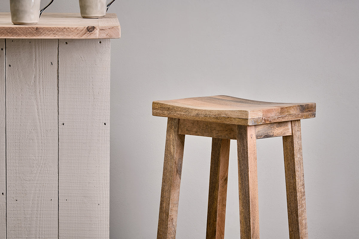 Tabouret en bois Ambi - Haut