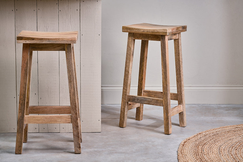 Tabouret en bois Ambi - Haut