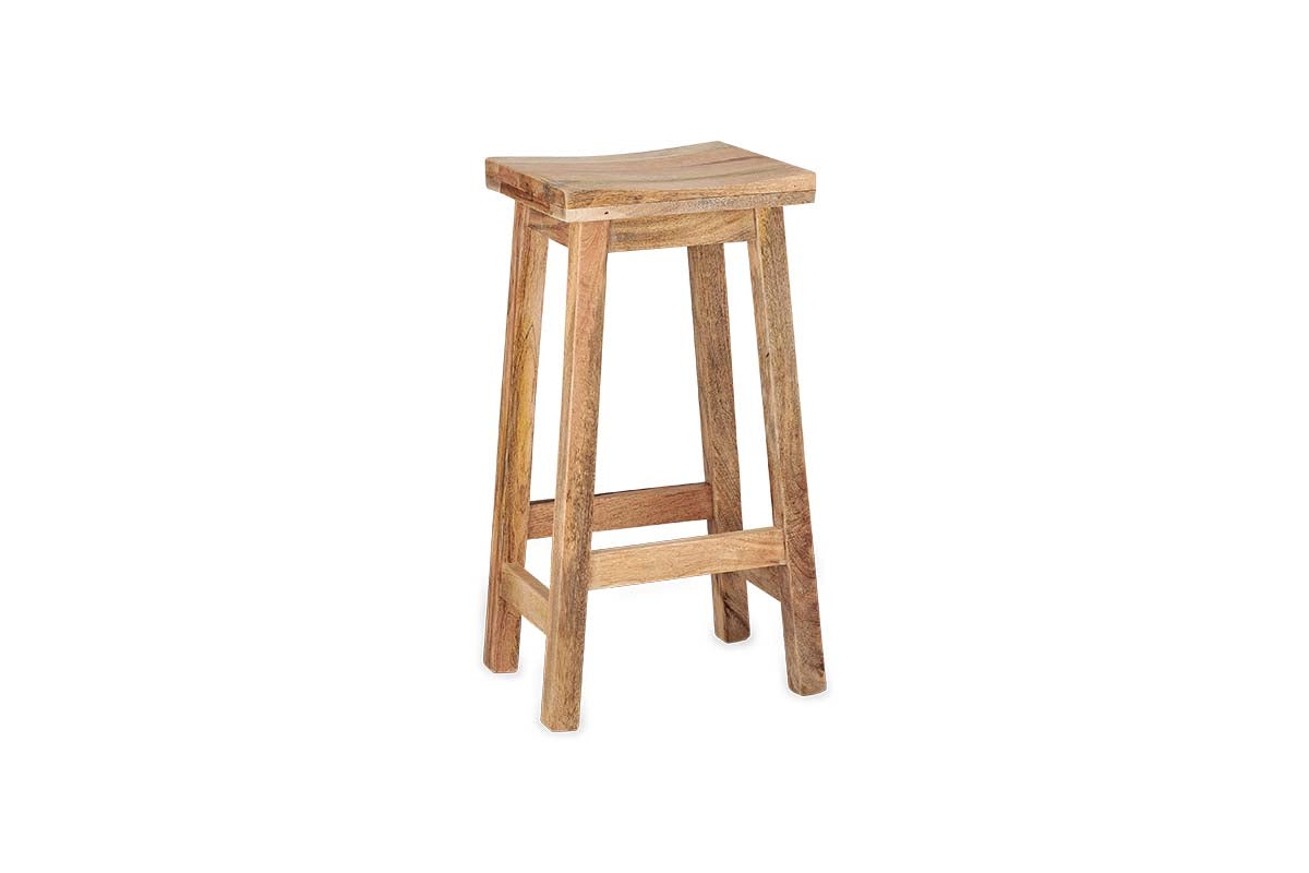 Tabouret en bois Ambi - Haut