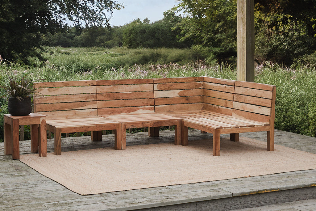 Coin Modulaire Anbarasi Acacia - Naturel