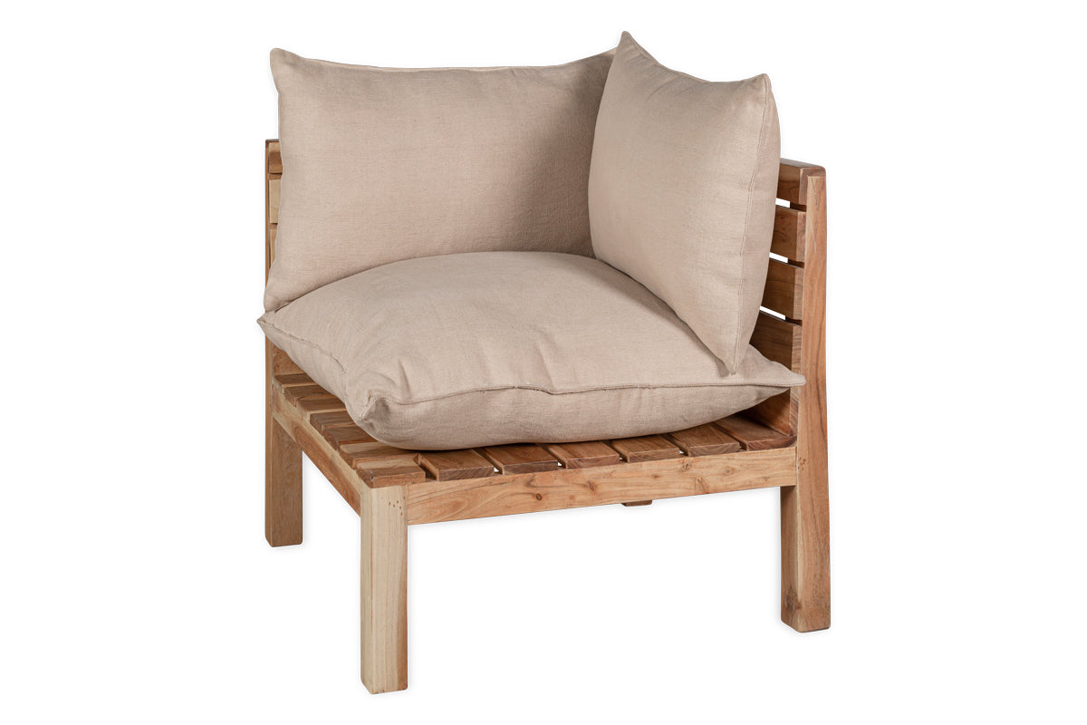 Coin Modulaire Anbarasi Acacia - Naturel