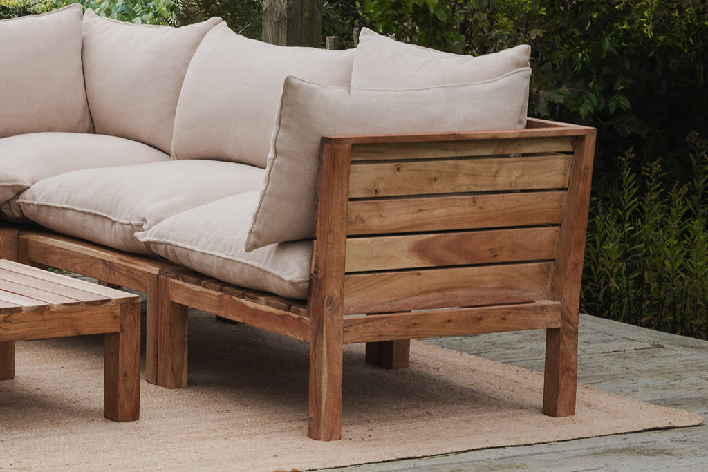 Coin Modulaire Anbarasi Acacia - Naturel