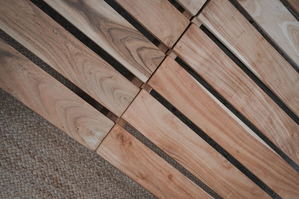 Extension modulaire en acacia Anbarasi - Naturel