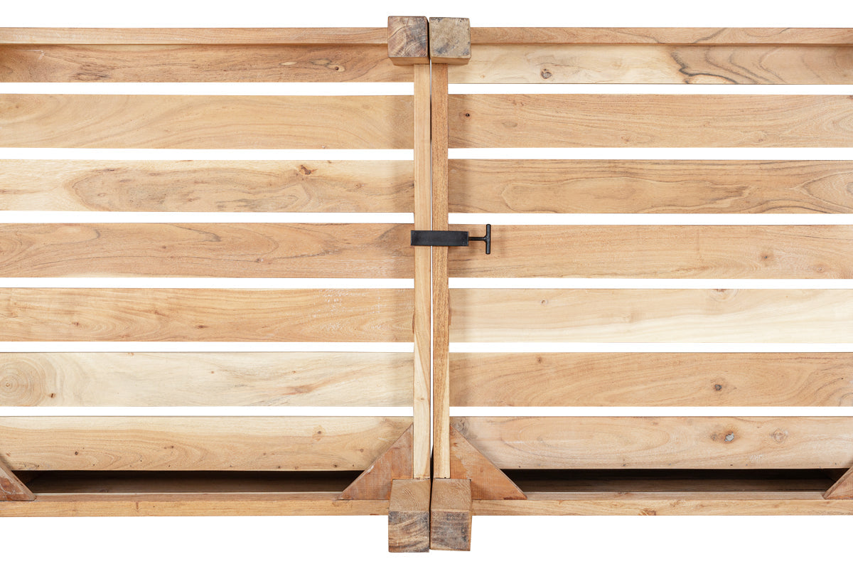 Extension modulaire en acacia Anbarasi - Naturel