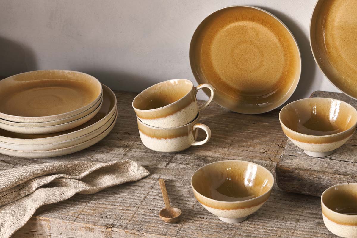 Tasses Arici - Sable - Grand format (Lot de 2)