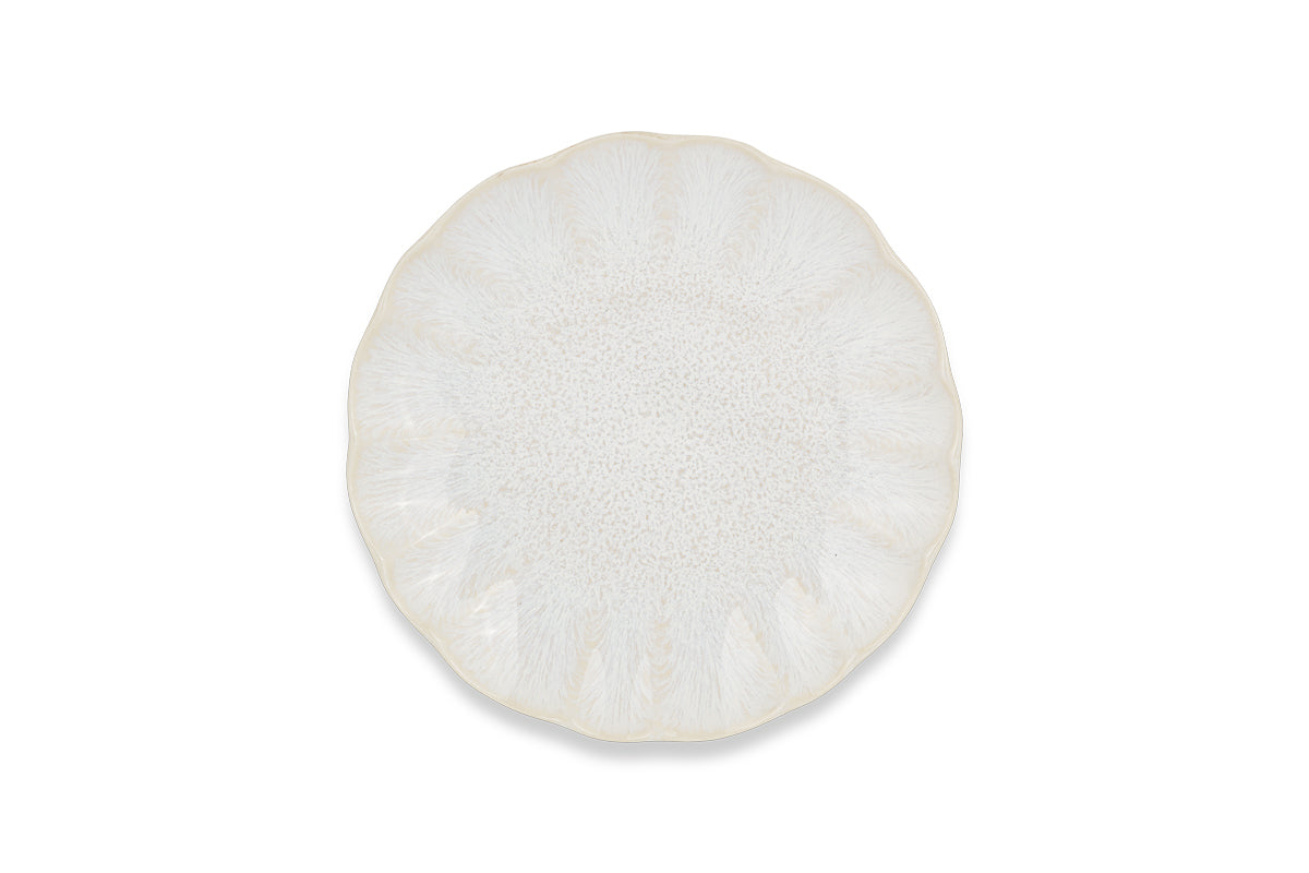 Assiette à accompagnement Aruvi - Crème