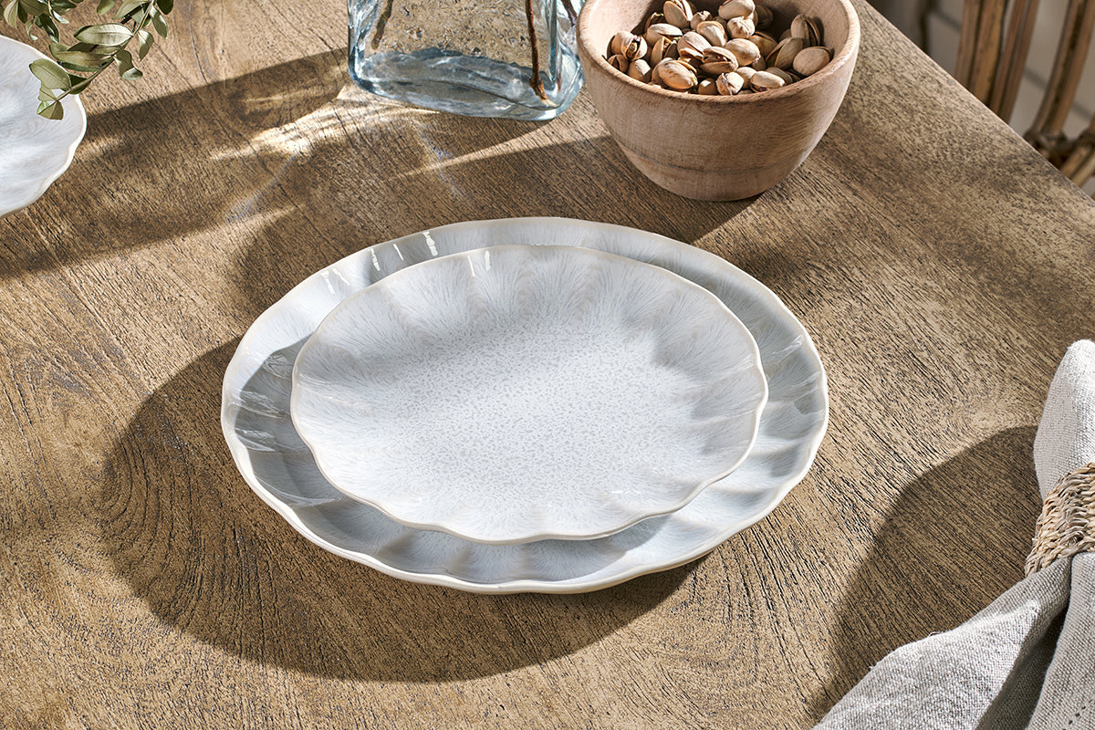 Assiette à accompagnement Aruvi - Crème