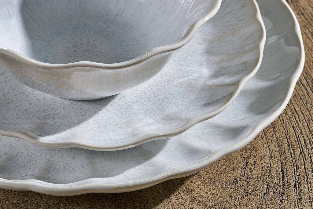 Assiette à accompagnement Aruvi - Crème