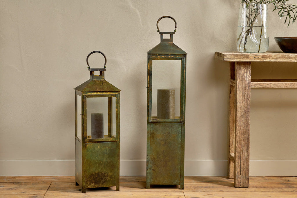 Lanterne Asharu - Patine antique