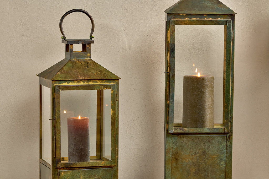 Lanterne Asharu - Patine antique