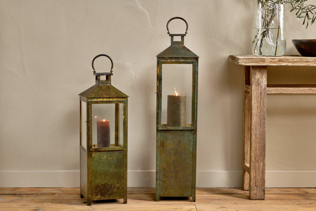 Lanterne Asharu - Patine antique