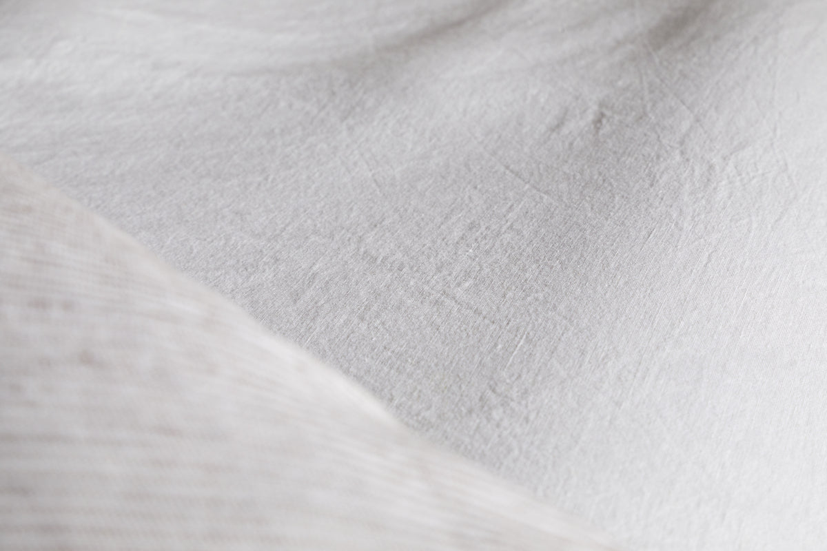 Drap-housse Cela en chanvre et coton - Naturel