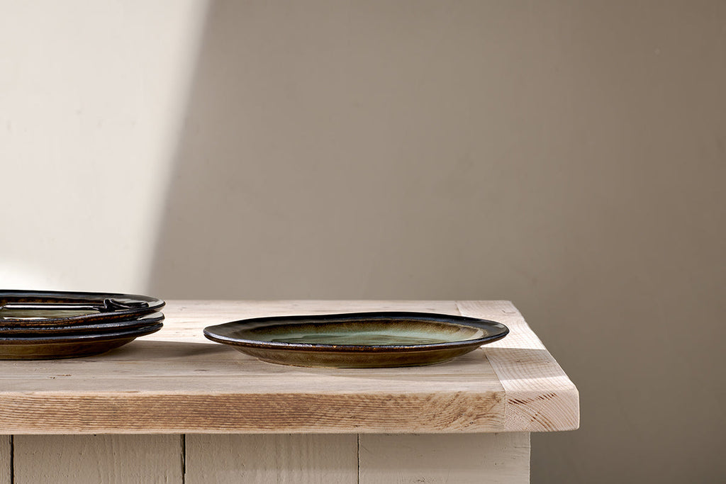 Assiette Cali - Bleu Terre