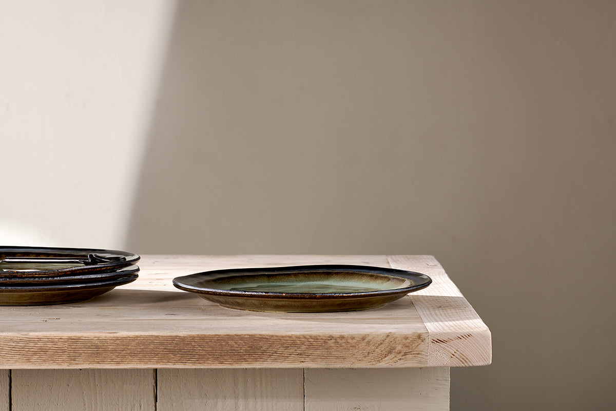 Assiette Cali - Bleu Terre