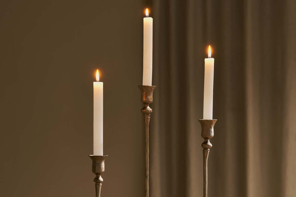 Bougeoir Chaipat - Laiton antique