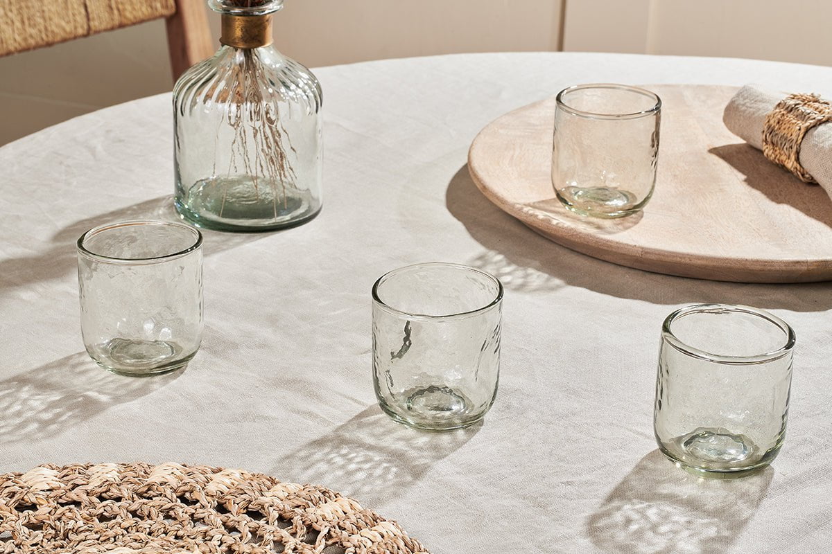 Gobelet Chandani court - Transparent - (Lot de 4)