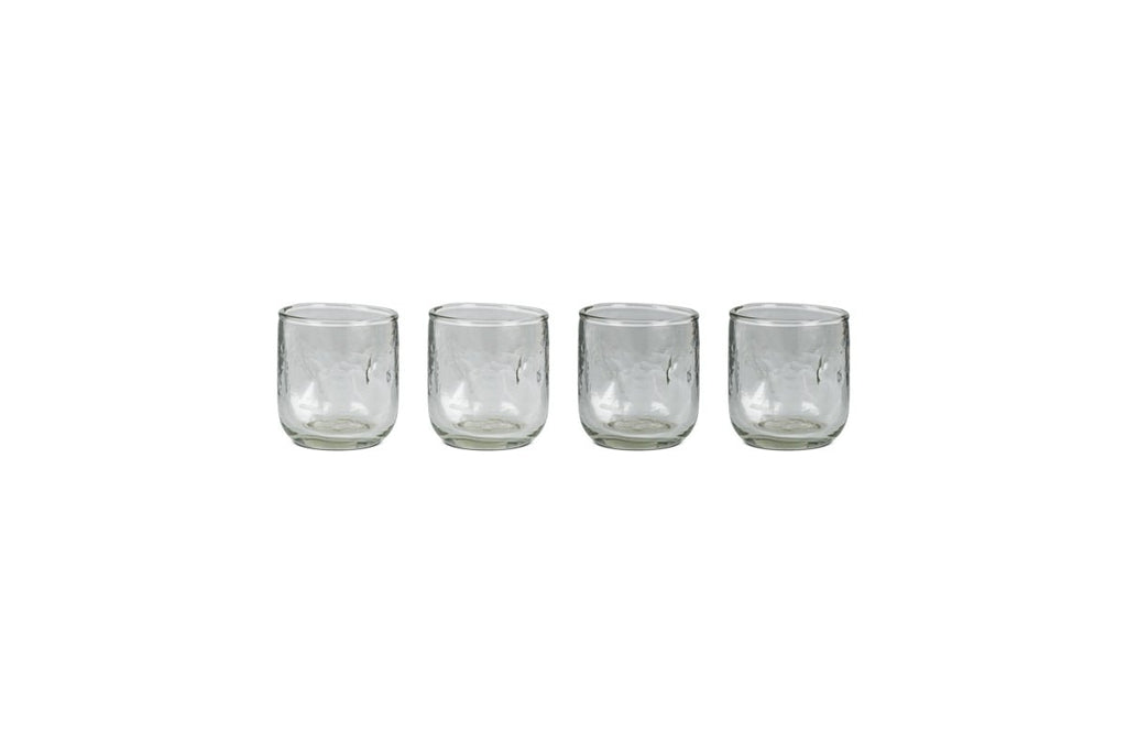 Gobelet Chandani court - Transparent - (Lot de 4)