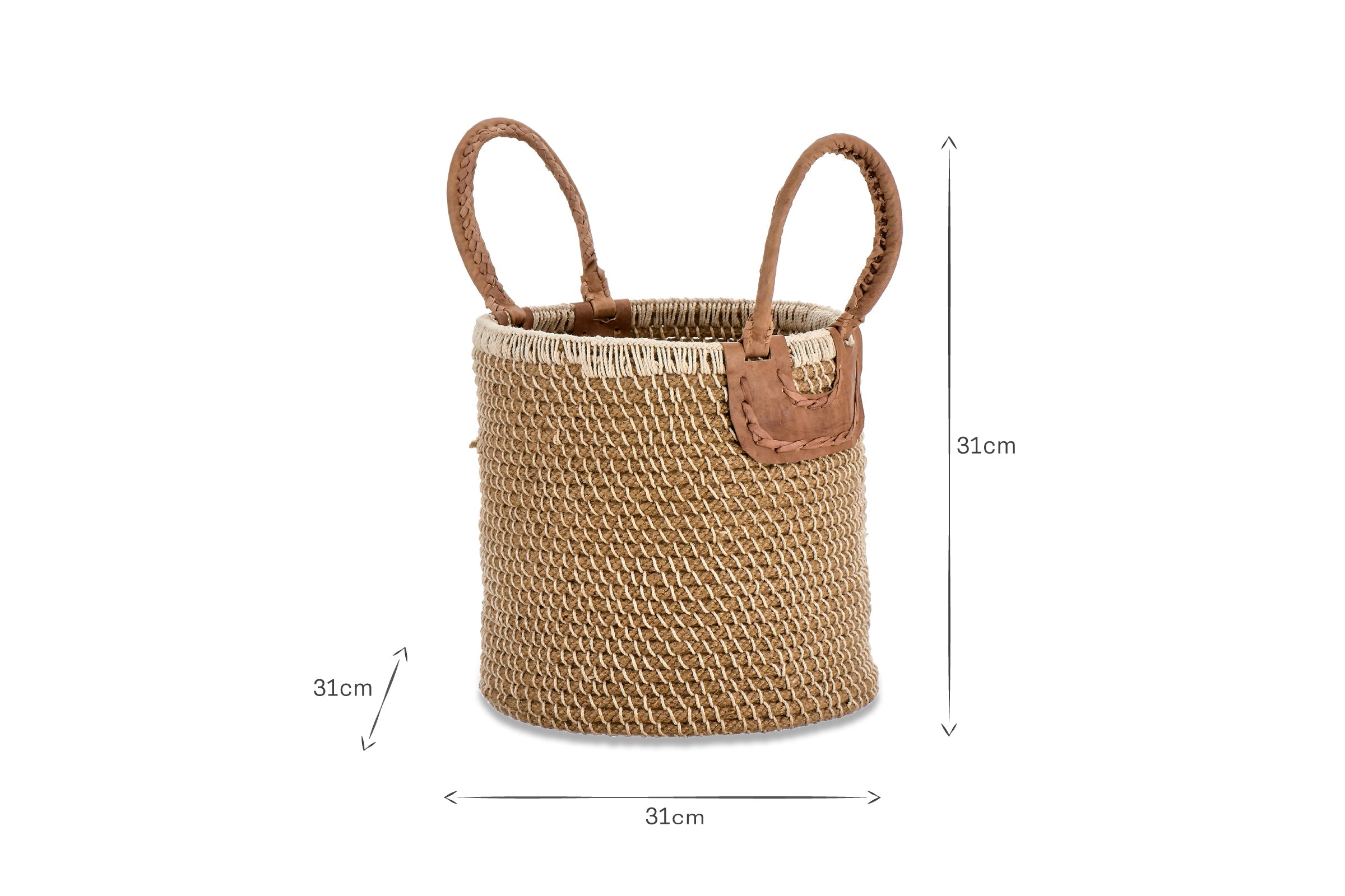 Panier à ressorts Indra - Naturel