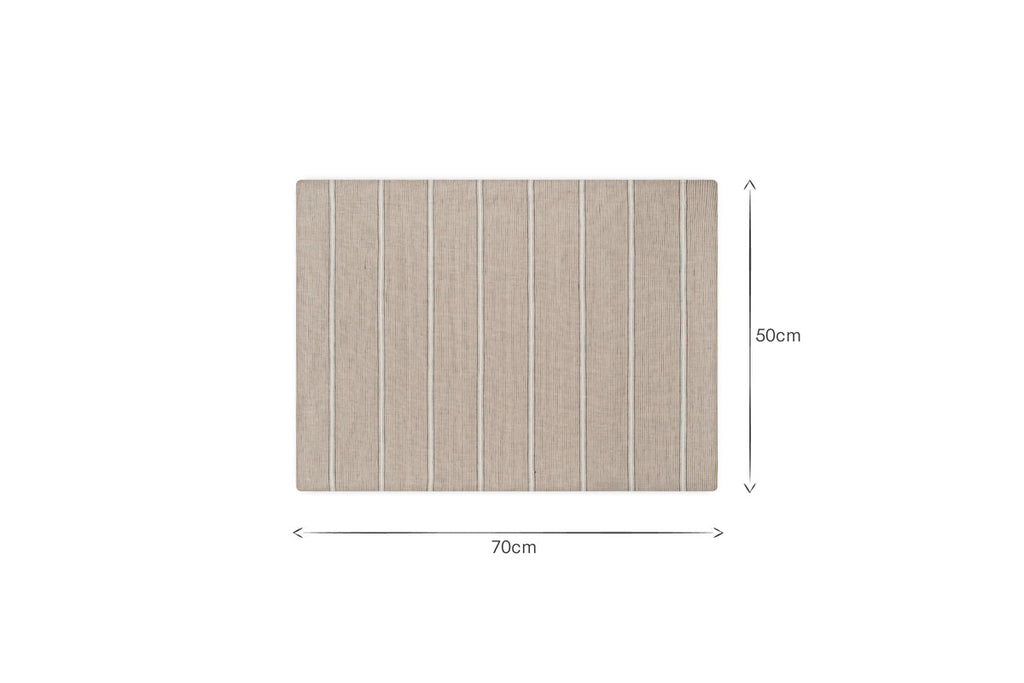 Taies d'oreiller Mora en chanvre et coton - Gris pierre