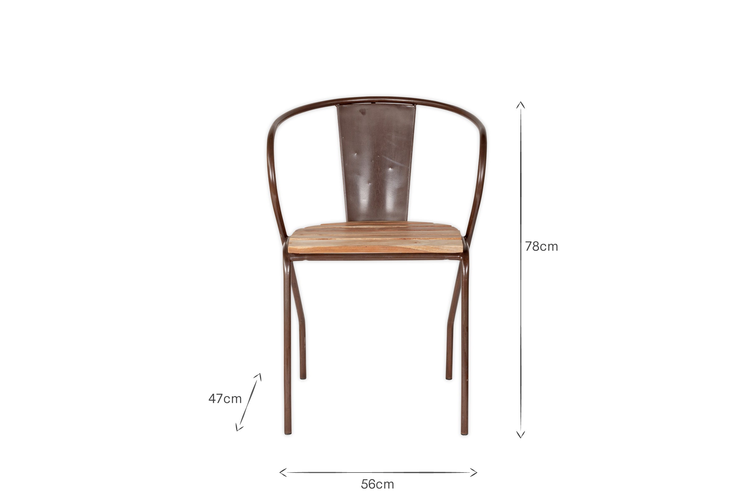 Chaise de jardin Vivika - Naturelle