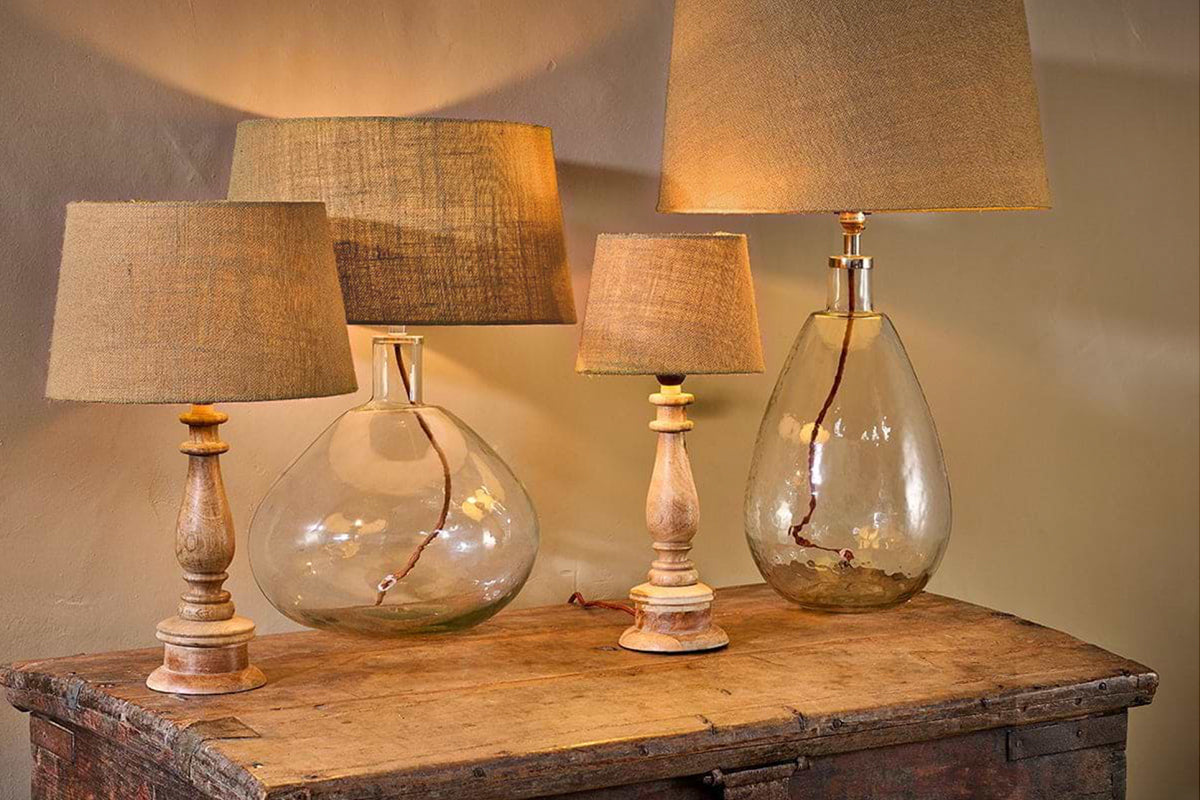 Abat-jour Dia Jute - Naturel