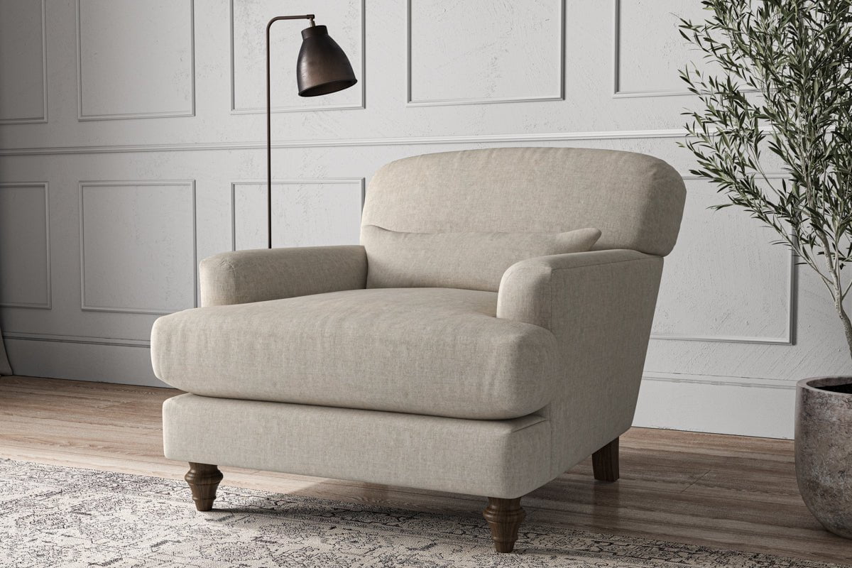 Fauteuil Deni - Brera Lin Naturel
