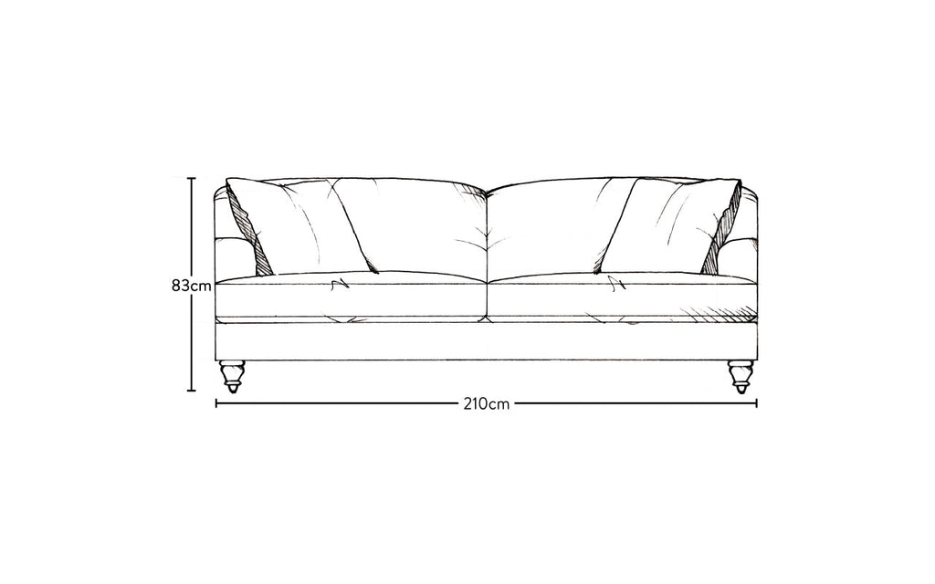 Grand Canapé Deni - Brera Lin Naturel