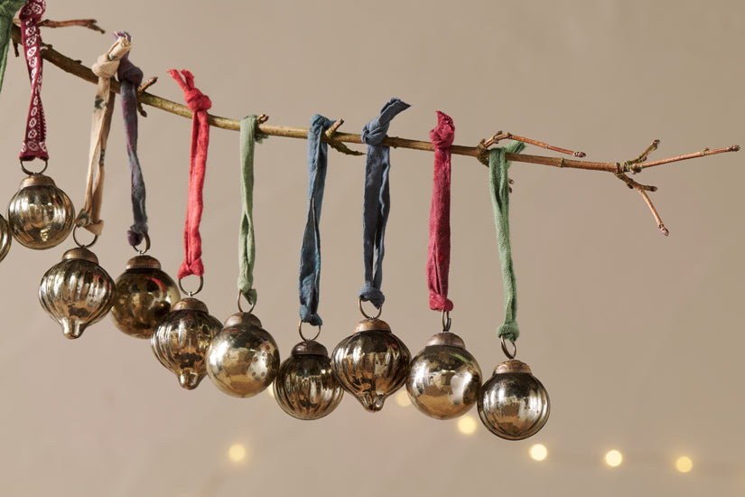 Boules de rosée - Or antique - (Lot de 12)