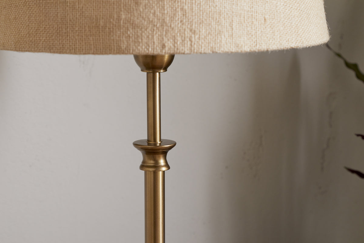 Lampe de table antique Ehadi - Laiton antique