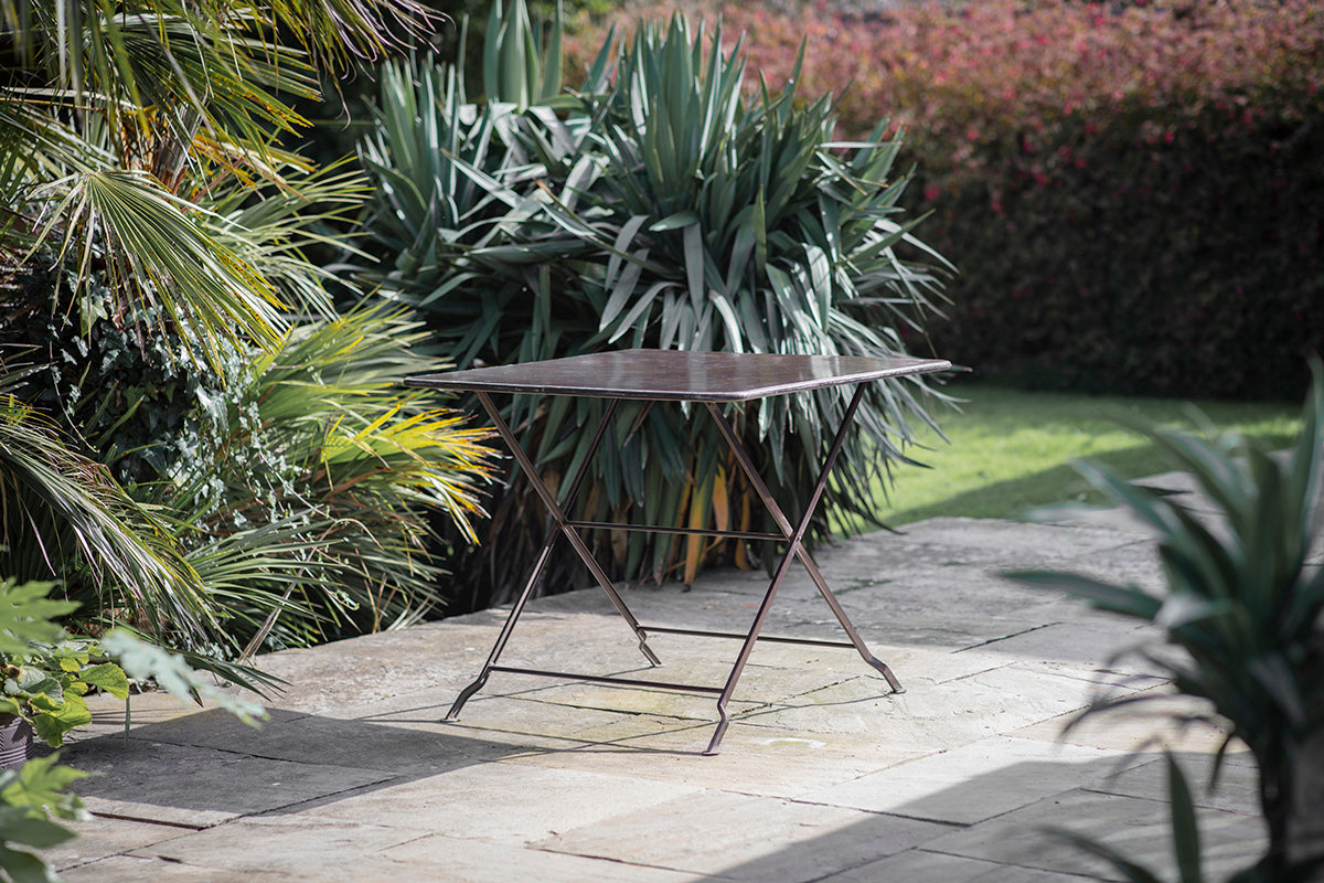 Table de bistro en fer Ekete - Grande