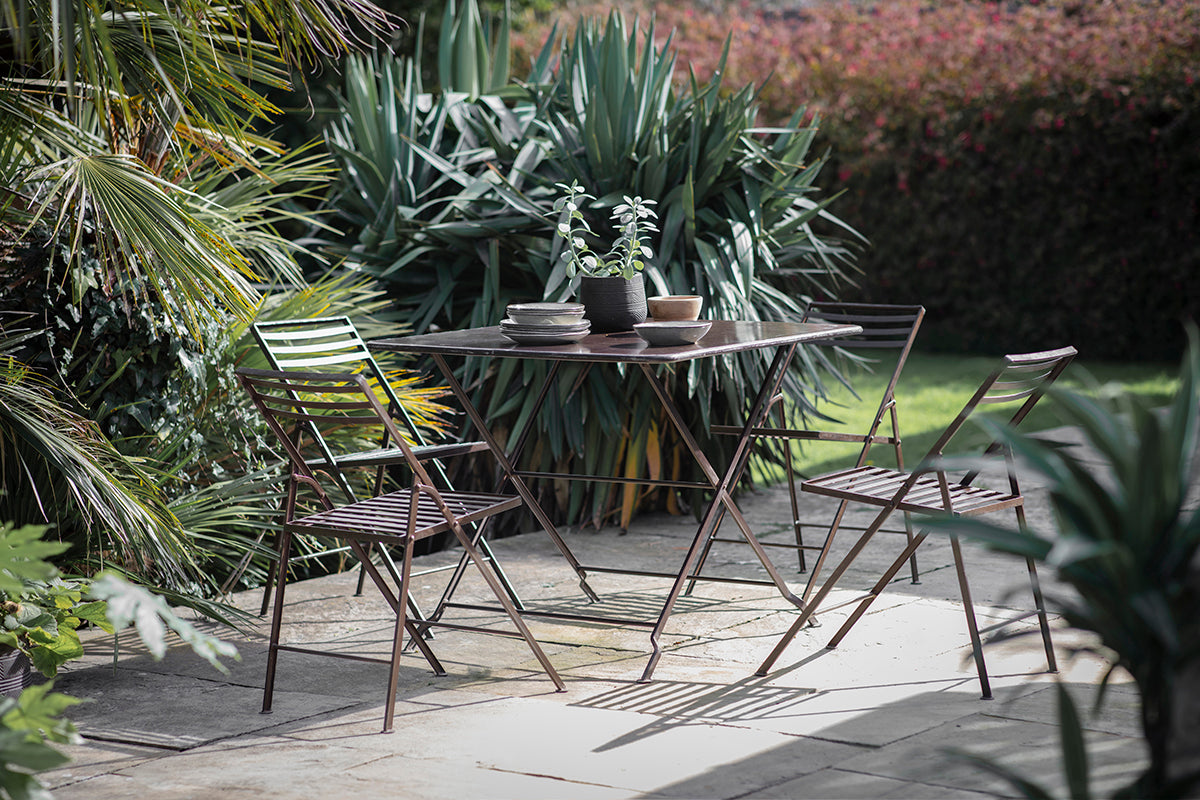 Table de bistro en fer Ekete - Grande