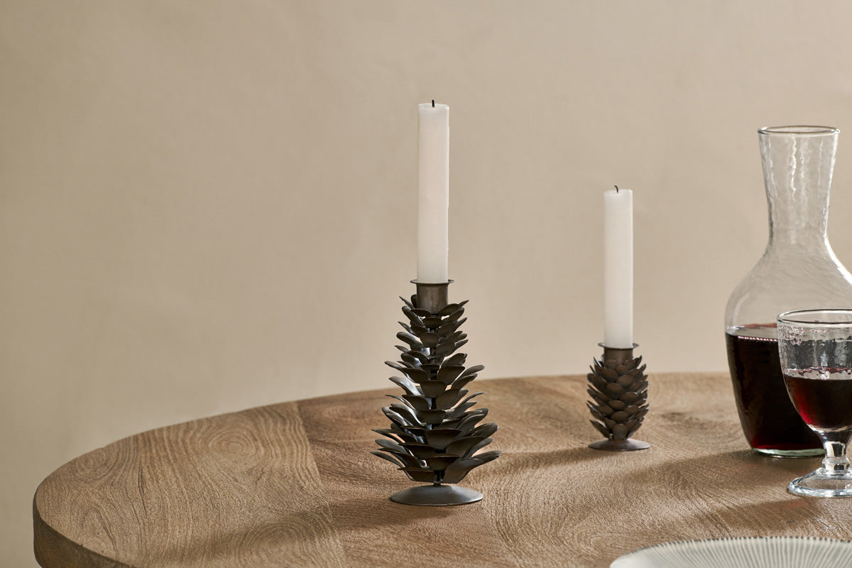 Porte-bougie Elagalu - Rouille