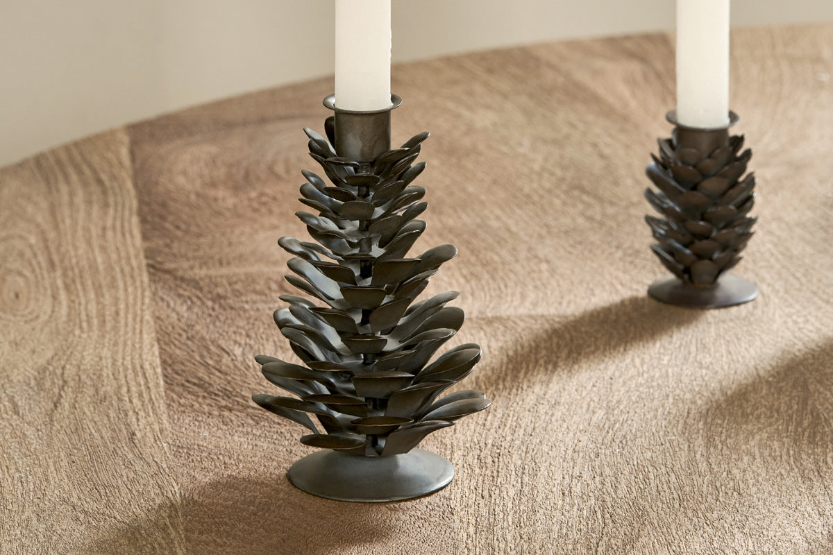 Porte-bougie Elagalu - Rouille