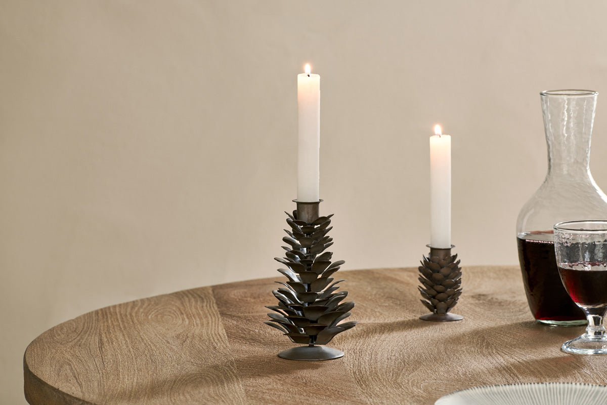 Porte-bougie Elagalu - Rouille