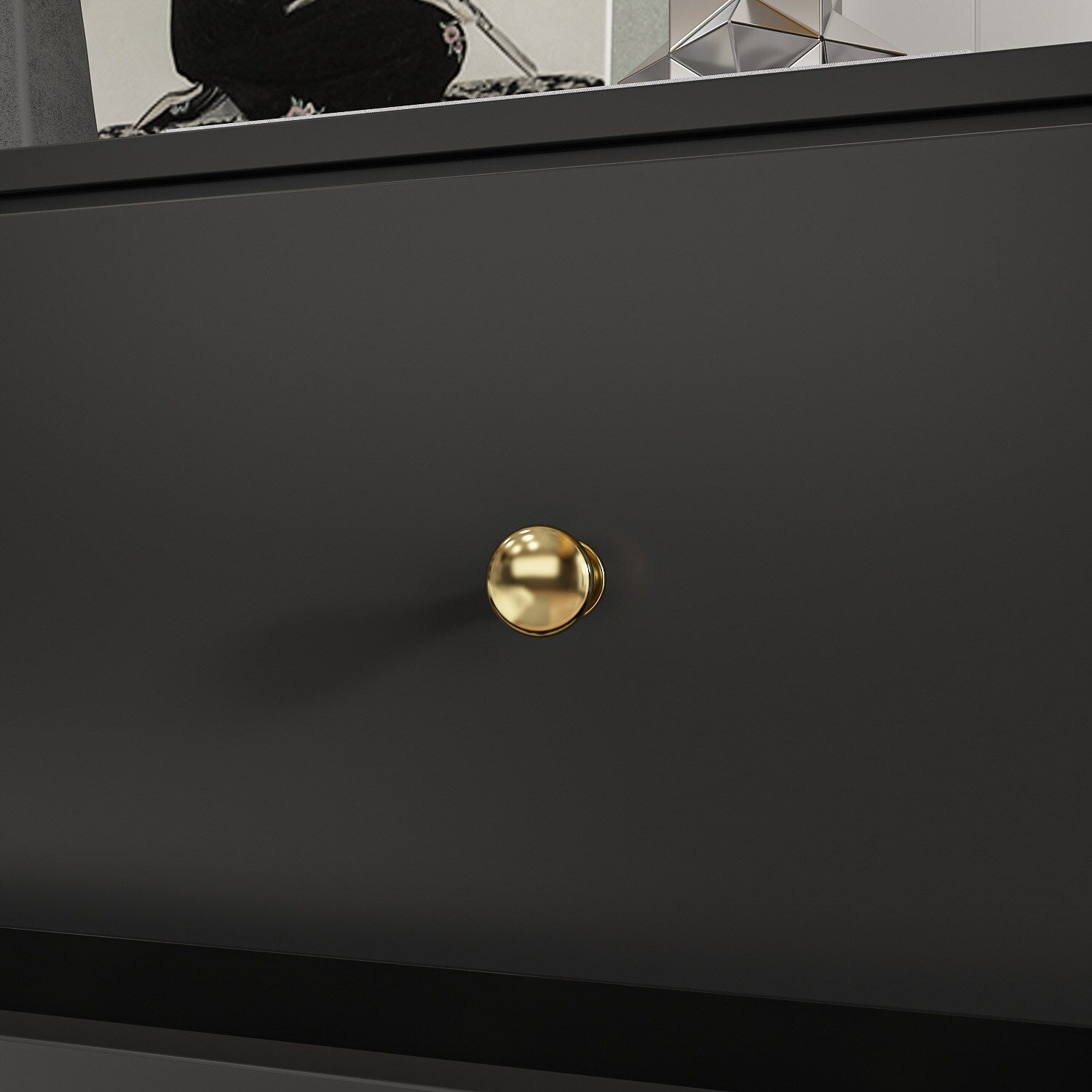 Commode double à 10 tiroirs pour chambre à coucher, blanche, grand espace de rangement