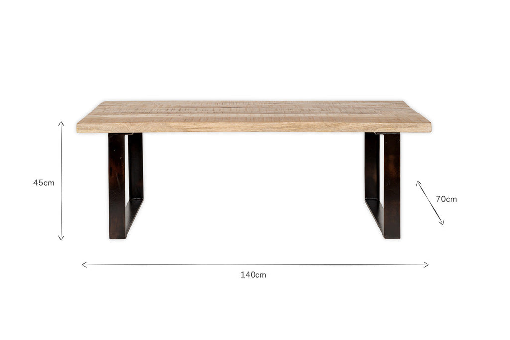 Table basse Fia - Naturel