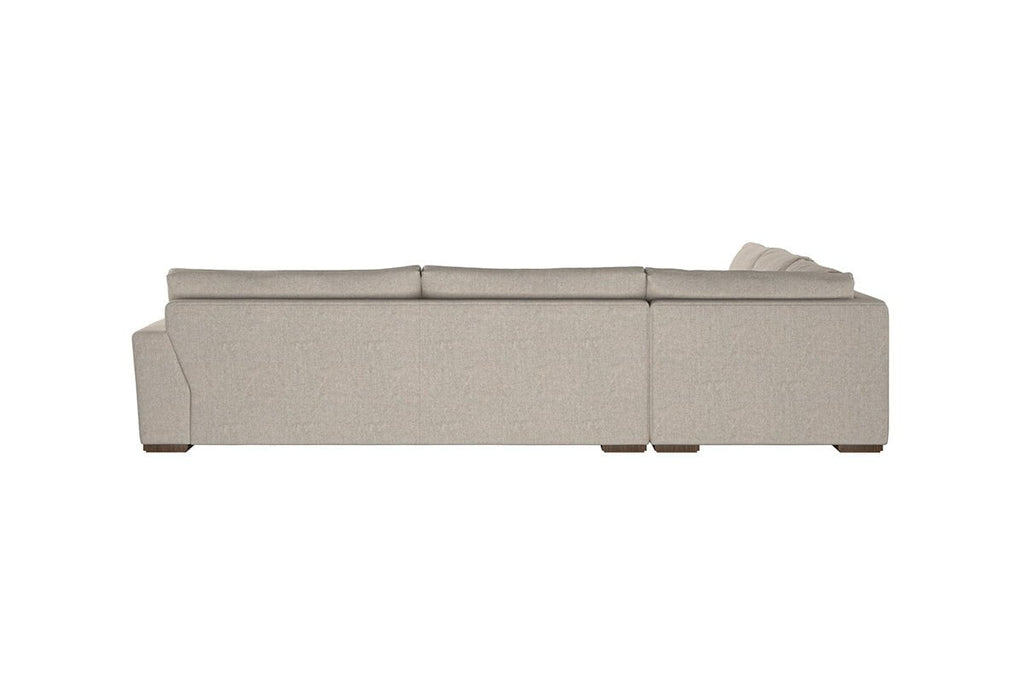 Canapé d'angle gauche Guddu Grand - Lin Brera Naturel